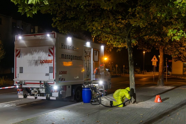 FW-MK: Giftiger Stoff am Stadtbahnhof sorgt für Feuerwehreinsatz
