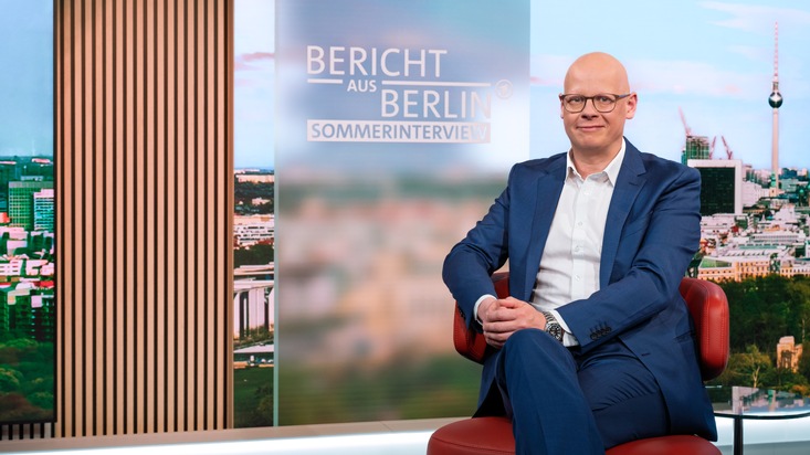 ARD-Sommerinterviews ab 5. Juli 2026 aus dem ARD-Hauptstadtstudio