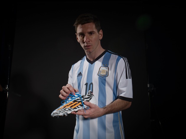Messi-Schuh exklusiv bei Intersport (BILD)