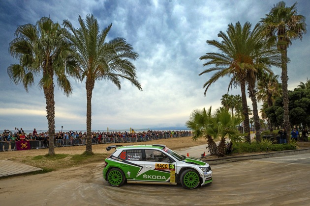 Rallye Spanien: SKODA feiert Doppelsieg mit Tidemand und Kopecky (FOTO)