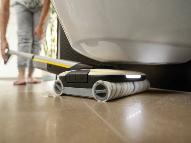 Der neue Kärcher Hartbodenreiniger FC 7 Cordless macht Staubsauger und Mopp überflüssig