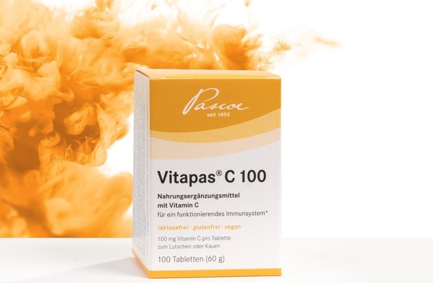 Pascoe Naturmedizin: NEU von Pascoe Vital: Vitapas® C 100 - Die Extraportion Vitamin C für unterwegs