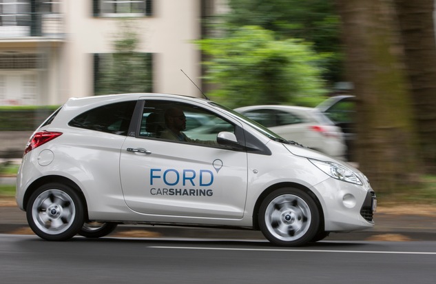 &quot;Ford Carsharing&quot;: Buchungswebsite ab sofort live unter www.ford-carsharing.de zu erreichen (BILD)