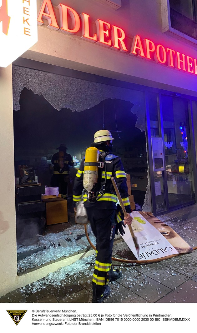 FW-M: Feuer im Schaufenster (Altstadt)