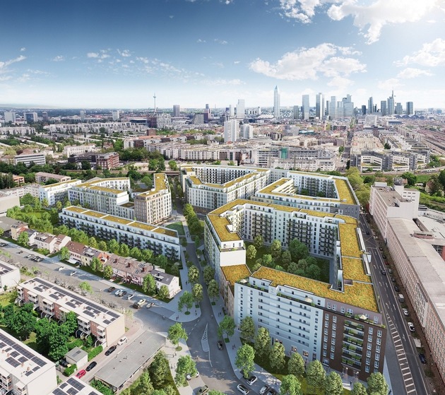Neuer Wohnraum im Frankfurter Gallus: Instone &uuml;bergibt weitere 677 Wohnungen im Quartier FRANKY an aam2core