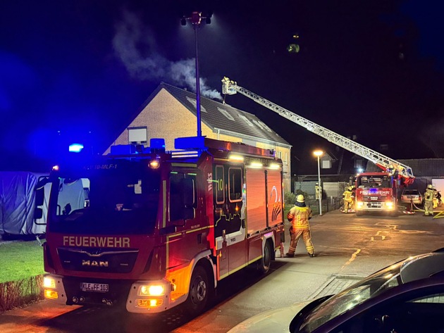 FW-KLE: Kaminbrand in Düffelward