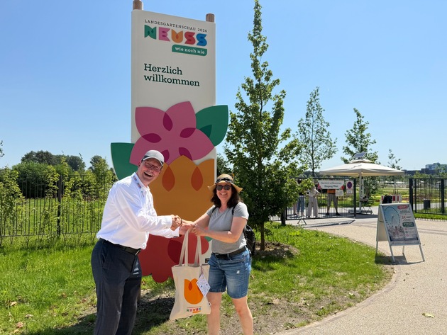 Spontan zur LAGA & plötzlich die 200.000. Besucherin