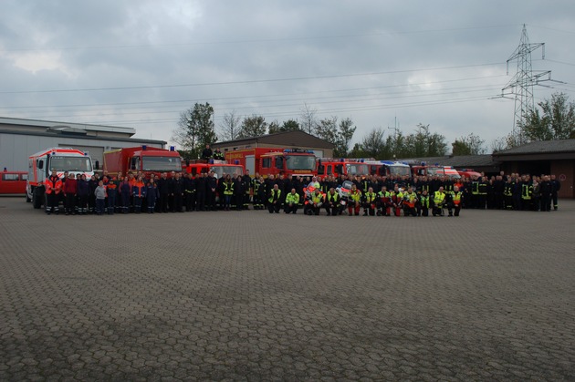 FW Leopoldshöhe: Mot.-Marsch der Freiwilligen Feuerwehr Leopoldshöhe / Ausbildung, Geschicklichkeit und ganz viel Spaß!