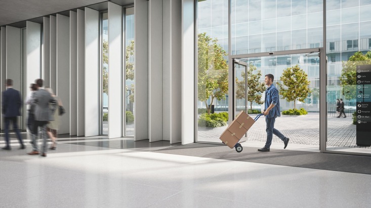 Intelligentes, automatisches Türsystem von dormakaba