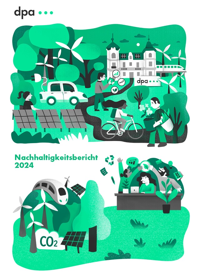 dpa-Gruppe veröffentlicht Nachhaltigkeitsbericht 2024
