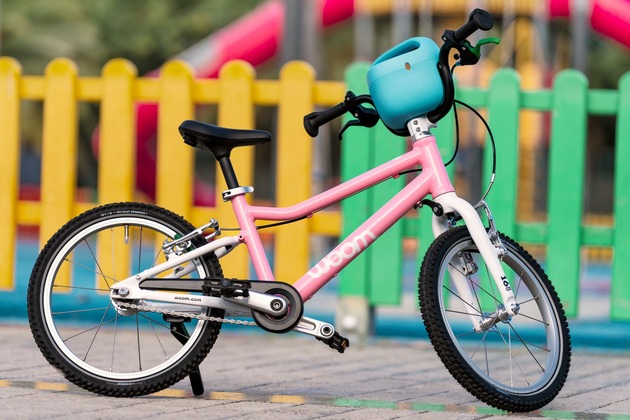 Stiftung Warentest-Sieger: woom GO als bestes Kinderfahrrad ausgezeichnet und startet in "powder pink" ins n&auml;chste Abenteuer