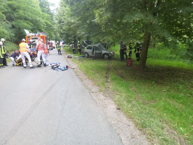 POL-PDKH: Verkehrsunfall auf der K 54 zwischen Sponheim und Burgsponheim