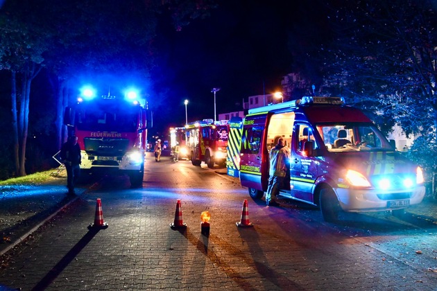 FF Olsberg: Großeinsatz durch defekte Waschmaschine