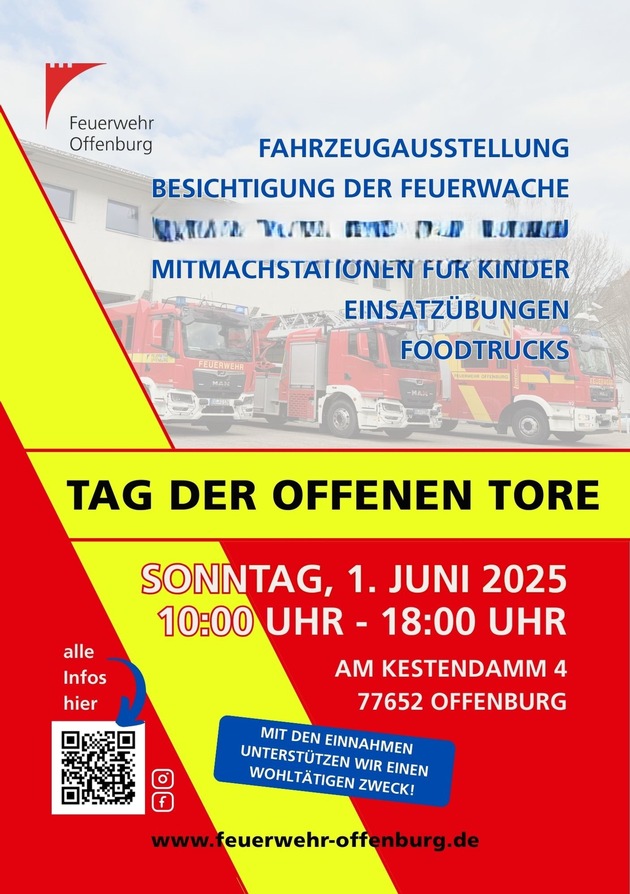 FW-OG: Genau 11 Jahre später - Tag der offenen Tore in Offenburg