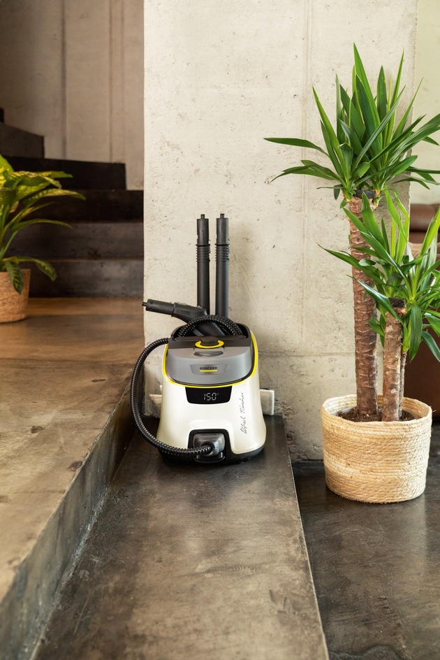 Pressemitteilung: Neuer Kärcher Dampfreiniger SC 5 Deluxe Signature Line
