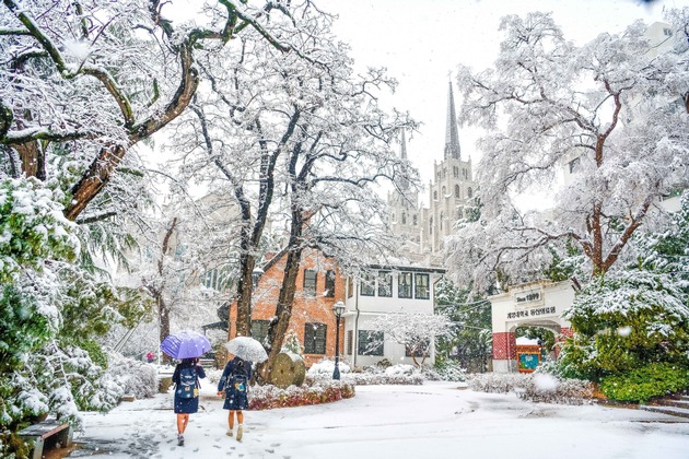 Weihnachten und Neujahr in Korea