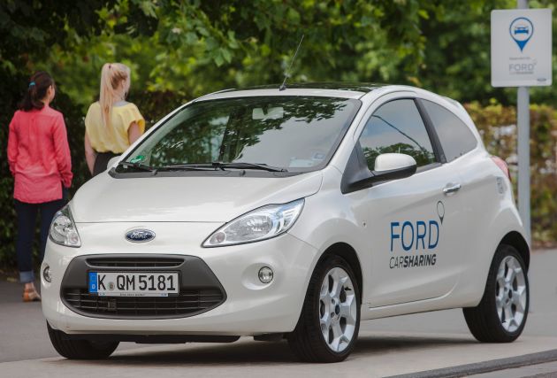 &quot;Ford Carsharing&quot; feiert ersten Geburtstag