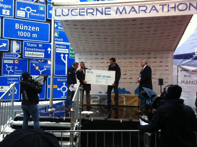 MSD soutient le marathon de Lucerne: un engagement pour la santé (Image)