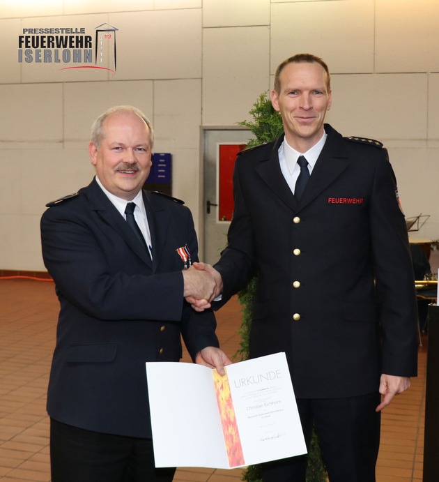 FW-MK: Verabschiedung des Leiters der Feuerwehr