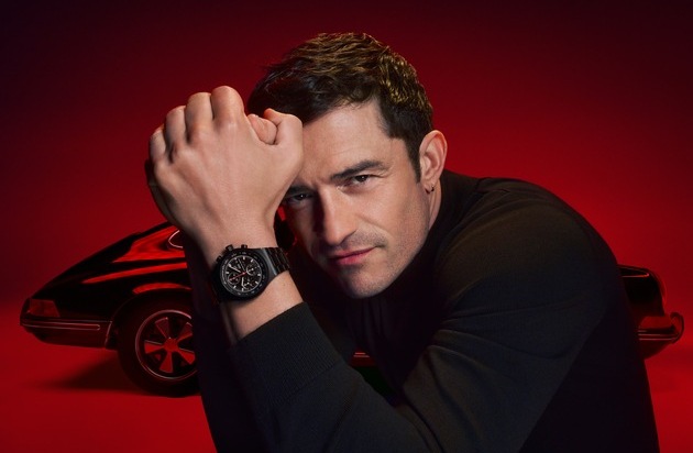 Porsche Lifestyle Group: Orlando Bloom ist das neue Gesicht von Porsche Design / Hollywood trifft auf Design und Ingenieurskunst: Orlando Bloom präsentiert Porsche Design Timepieces und Eyewear