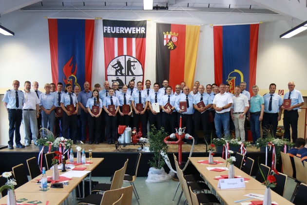 FW VG Asbach: Feuerwehren der Verbandsgemeinde Asbach kamen zum VG-Feuerwehrtag zusammen