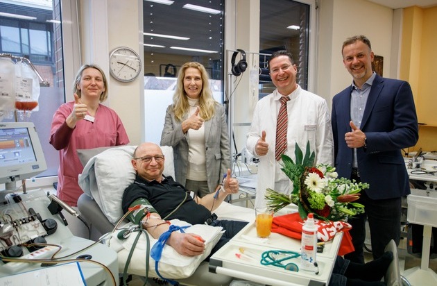 DKMS Donor Center gGmbH: Erstes DKMS Entnahmezentrum für Stammzellspenden in Dresden eröffnet