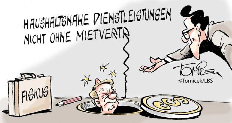 Bundesgesch&auml;ftsstelle Landesbausparkassen (LBS): Ja zur Steuererm&auml;&szlig;igung / Es ging um eine unentgeltlich genutzte Wohnung im Elternhaus