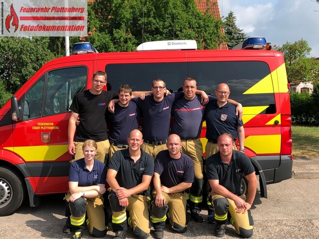 FW-PL: Neunköpfiges Spezialteam der Plettenberger Feuerwehr nahm an nationalem Wettbewerb im thüringischen Kölleda teil.