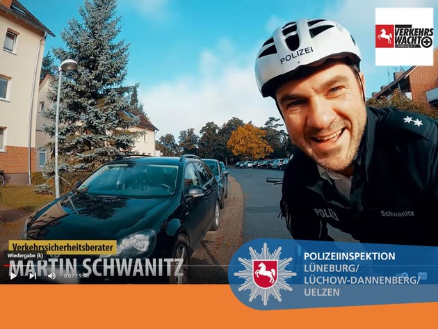 POL-LG: Polizei erklärt E-Scooter - &quot;Präventions-Video&quot; von Verkehrswacht &amp; Polizei Lüneburg mit mehr als 100.000 Zugriffen ++ Zielgruppe &quot;Junge Fahrende&quot; ++ Wer betrunken E-Scooter fährt, riskiert den ...