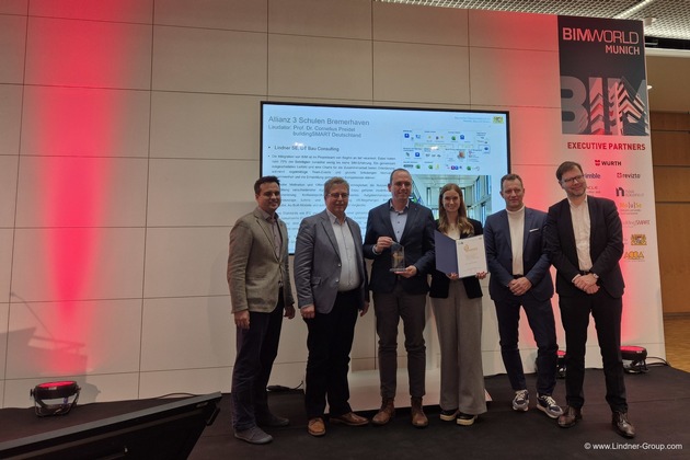 Lindner Group gewinnt den BIM-Preis Bayern 2025