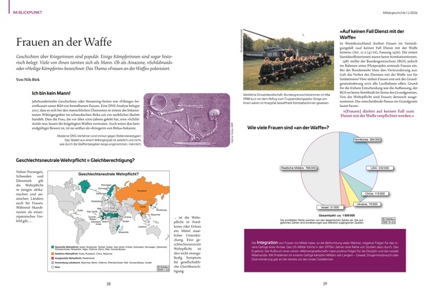 Neue Ausgabe: "Milit&auml;rgeschichte. Zeitschrift f&uuml;r historische Bildung" 1/2026