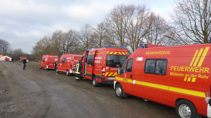 FW-MH: Überörtlicher Einsatz der Feuerwehr Mülheim an der Ruhr