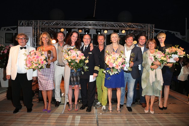 Poetry Slam bei &quot;MS EUROPA meets Sansibar&quot;: Francis Fulton-Smith und Caroline Beil sind Mr. und Mrs. Sylt 2013 (BILD)