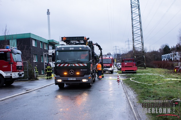 FW-MK: Hohes Einsatzaufkommen durch Starkregen über Iserlohn