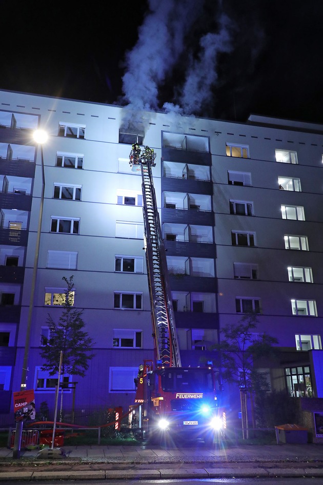 FW Dresden: Informationen zum Einsatzgeschehen von Feuerwehr und Rettungsdienst in der Landeshauptstadt Dresden vom 24. September 2024