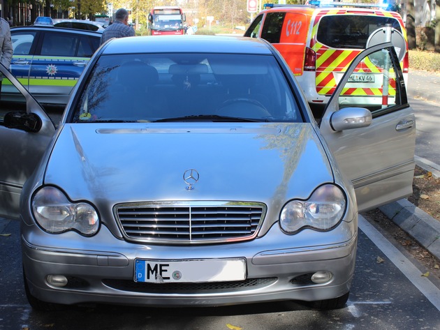 POL-ME: 90-Jährige von Auto erfasst: Polizei sucht Zeugen - Monheim - 1811036