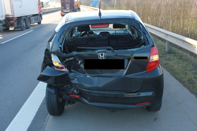 POL-PDKL: A6/Wattenheim/Landstuhl, Von der Unfallstelle entfernt