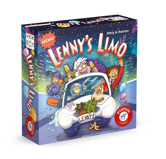 Lenny's Limo: Die längste Limousine der Stadt - Kniffeliges Memo-Spiel von Piatnik