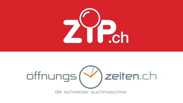 Online-Suchdienst ZIP.ch übernimmt Öffnungszeiten.ch