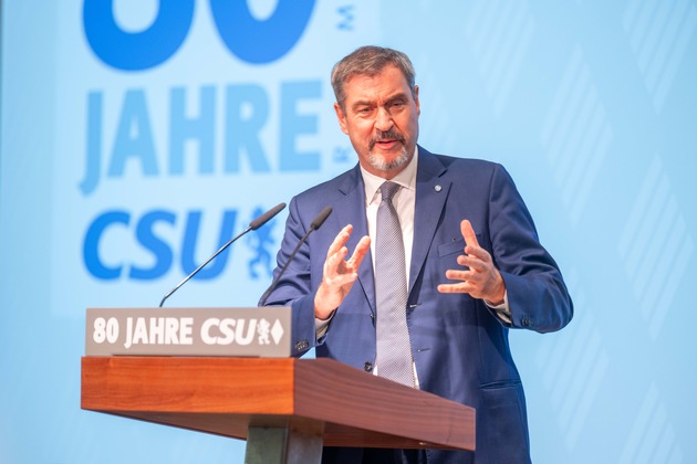 80 Jahre CSU - Heimat, Zukunft und Innovation / "Bundespolitischer Anspruch mit europäischer Verantwortung von Anfang an"