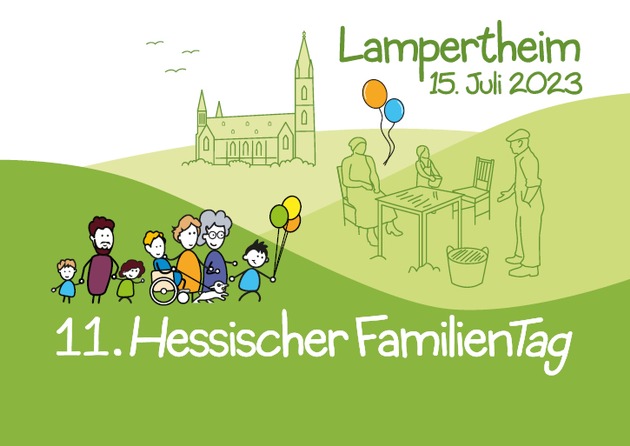 Hessischer Familientag: neues Plakatmotiv vorgestellt