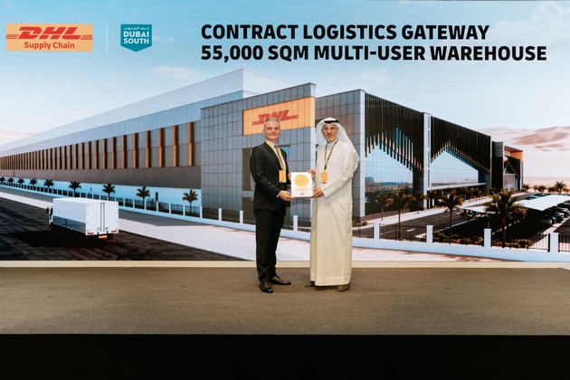 PM: DHL eröffnet neues Innovation Center und errichtet in ein hochmodernes Kontraktlogistik-Lager in Dubai, VAE / PR: DHL opens next-gen Innovation Center and builds a state-of-the-art contract logistics warehouse in Dubai, UAE