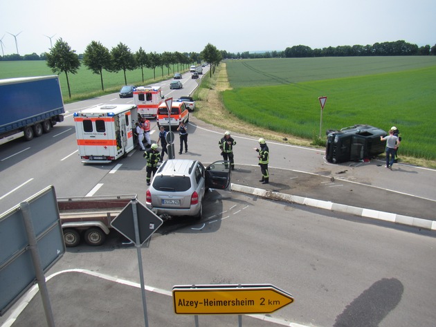 POL-PDWO: Verkehrsunfall mit Personenschaden