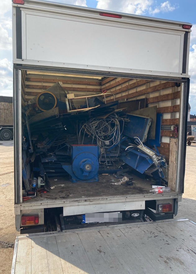 POL-BO: 129 Prozent Überladung: Polizei stoppt polnischen Lkw