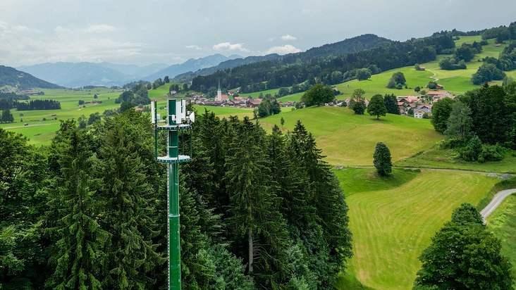 Telekom verbessert Mobilfunk im Landkreis Oberallgäu