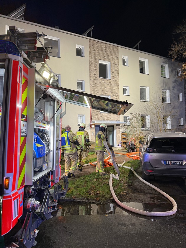 FW-SE: Kellerbrand in Ellerau