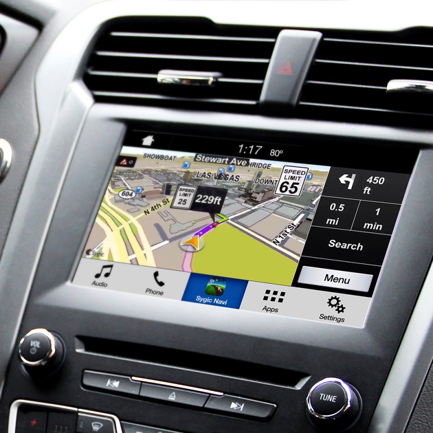 Das Smartphone als Navigationsgerät: Ford SYNC mit AppLink sorgt für kinderleichte Konnektivität