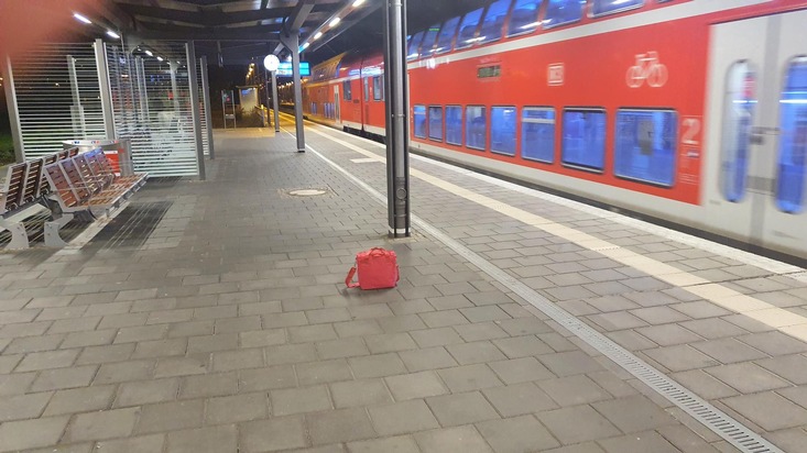 BPOLI MD: Herrenloses Gepäckstück auf dem Hauptbahnhof - Einsatz für Sprengstoffspürhund Nike