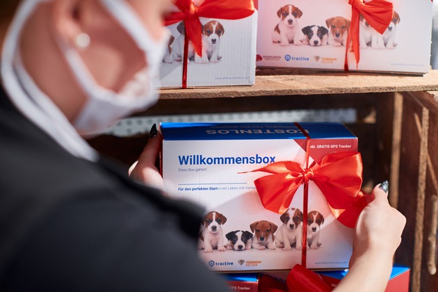 Gratis Willkommensboxen für Deutschlands neue Hundebesitzer / Für den perfekten Start in ein Leben mit Vierbeiner