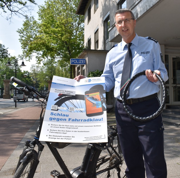 POL-PB: #PassAuf! Fahrradpass-App hilft gestohlene Fahrräder wiederzufinden